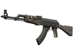 Souvenir AK-47 | Black Laminate (Minimal Wear)