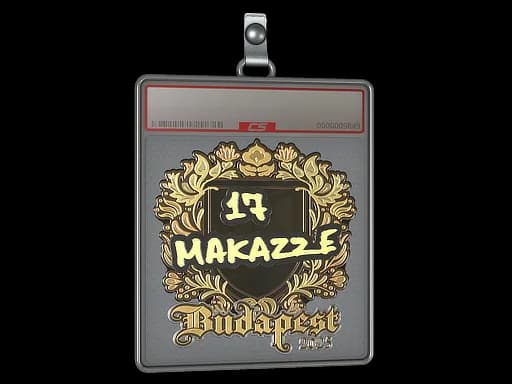 Sticker Slab | makazze (Gold) | Budapest 2025