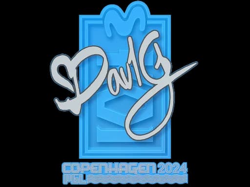 Sticker | dav1g | Copenhagen 2024