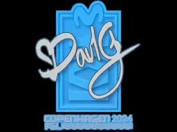 Sticker | dav1g | Copenhagen 2024