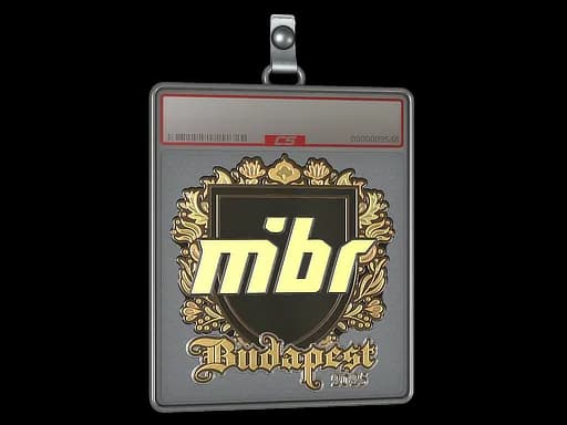 Sticker Slab | MIBR (Gold) | Budapest 2025