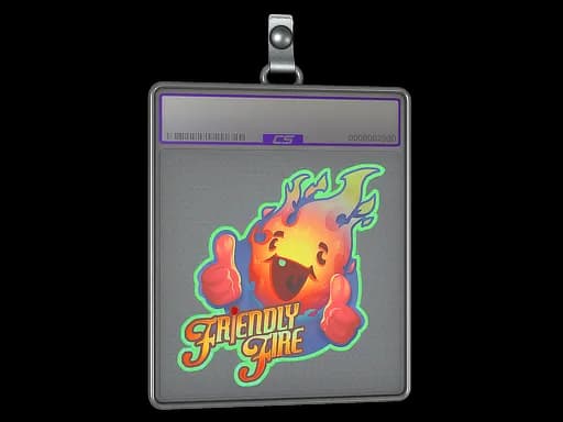 Sticker Slab | Friendly Fire (Holo)