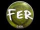 Sticker | fer | Katowice 2019 CS2 skin