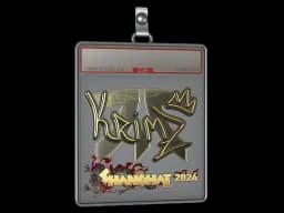 Sticker Slab | KRIMZ (Gold) | Shanghai 2024