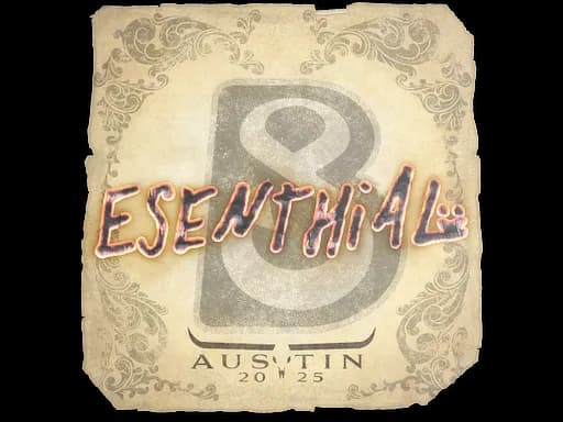 Sticker | esenthial | Austin 2025