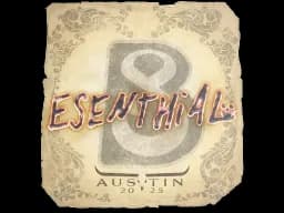 Sticker | esenthial | Austin 2025