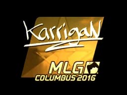 Sticker | karrigan (Gold) | MLG Columbus 2016