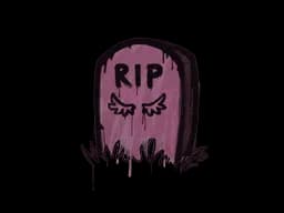 Sealed Graffiti | Tombstone (Princess Pink)