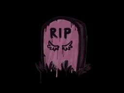 Sealed Graffiti | Tombstone (Princess Pink)