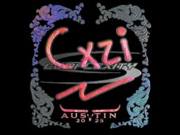 Sticker | Cxzi (Holo) | Austin 2025