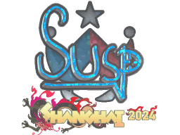 Sticker | susp (Glitter) | Shanghai 2024