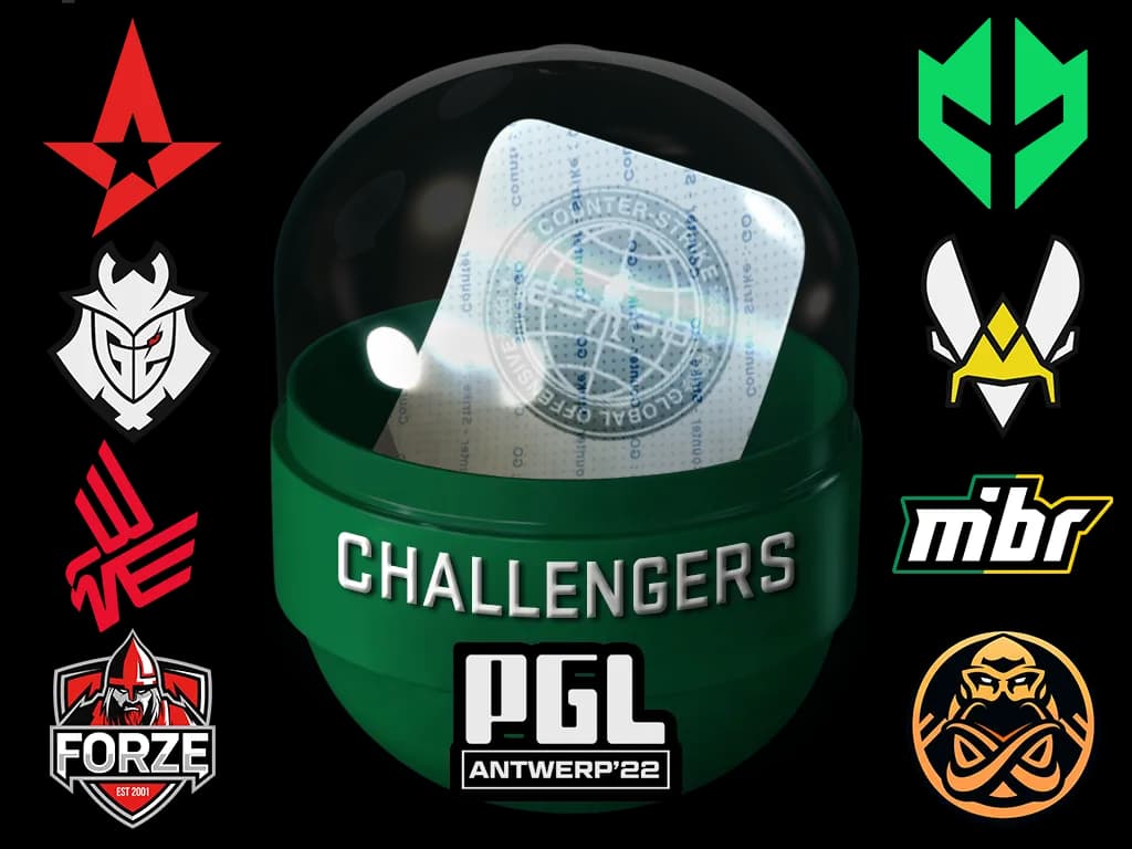 Antwerp 2022 Challengers Sticker Capsule