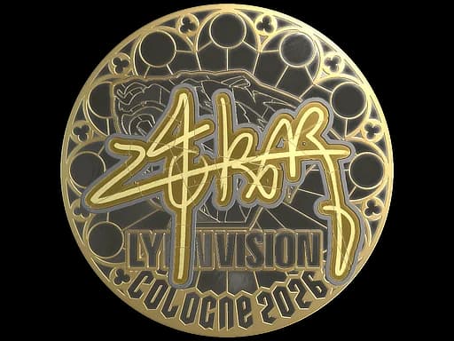 Sticker | z4KR (Gold) | Cologne 2026