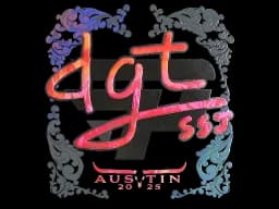 Sticker | dgt (Holo) | Austin 2025