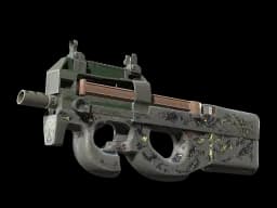 StatTrak™ P90 | Cocoa Rampage (Battle-Scarred)