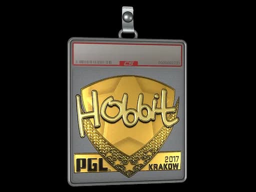 Sticker Slab | Hobbit (Gold) | Krakow 2017