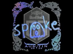 Sticker | spooke (Holo) | Austin 2025