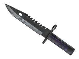 ★ M9 Bayonet | Ultraviolet (Battle-Scarred)