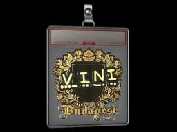 Sticker Slab | VINI (Gold) | Budapest 2025