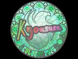 Sticker | kyousuke (Holo) | Cologne 2026