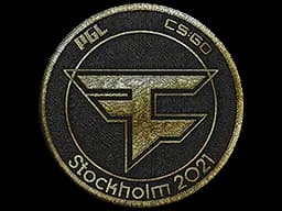 Patch | FaZe Clan (Gold) | Stockholm 2021 - CS2 Skin Prices