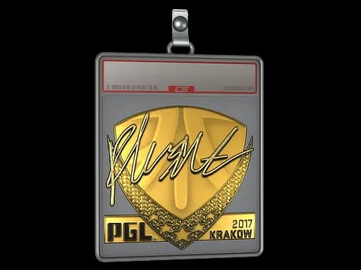 Sticker Slab | flusha (Gold) | Krakow 2017