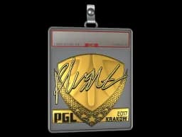 Sticker Slab | flusha (Gold) | Krakow 2017