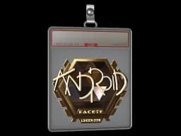 Sticker Slab | ANDROID (Gold) | London 2018