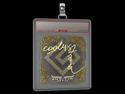 Sticker Slab | cool4st (Gold) | Austin 2025