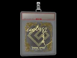 Sticker Slab | cool4st (Gold) | Austin 2025