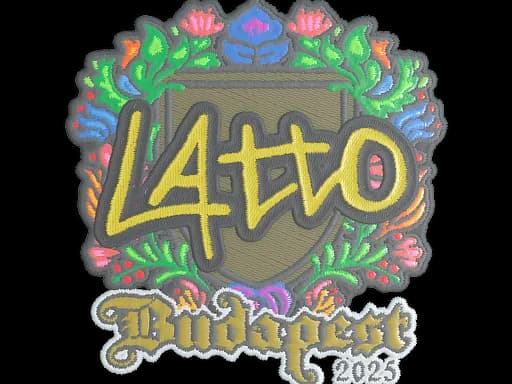 Sticker | latto (Embroidered) | Budapest 2025