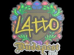 Sticker | latto (Embroidered) | Budapest 2025