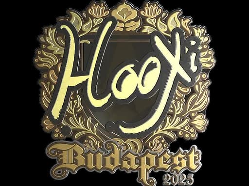Sticker | HooXi (Gold) | Budapest 2025