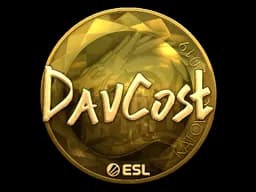 Sticker | DavCost (Gold) | Katowice 2019