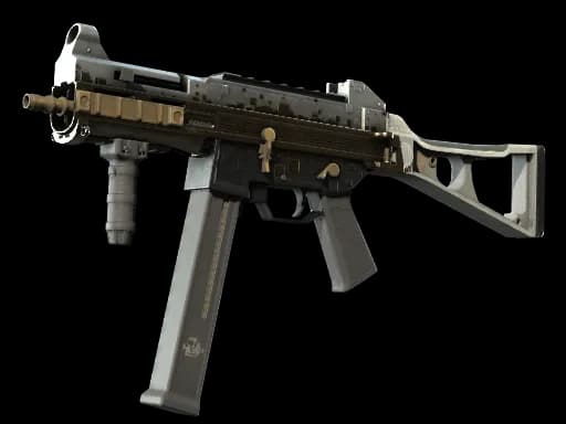UMP-45 | Gold Bismuth (Well-Worn)