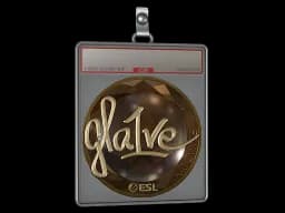 Sticker Slab | gla1ve (Gold) | Katowice 2019