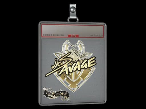 Sticker Slab | jks (Gold) | Paris 2023