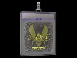 Sticker Slab | FlameZ (Foil) | Austin 2025