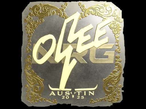 Sticker | oSee (Gold) | Austin 2025