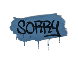 Sealed Graffiti | Sorry (Monarch Blue)