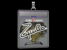 Sticker Slab | ZywOo (Foil) | Berlin 2019