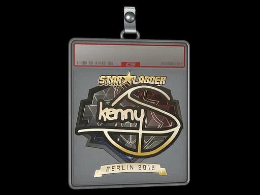 Sticker Slab | kennyS (Gold) | Berlin 2019