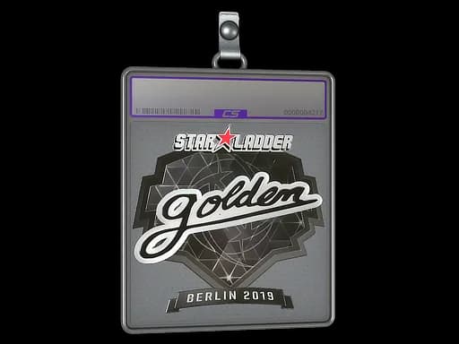 Sticker Slab | Golden (Foil) | Berlin 2019