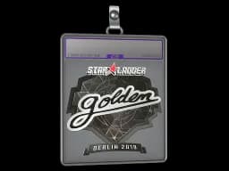 Sticker Slab | Golden (Foil) | Berlin 2019