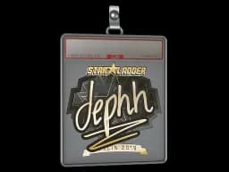 Sticker Slab | dephh (Gold) | Berlin 2019