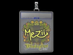 Sticker Slab | mezii | Budapest 2025