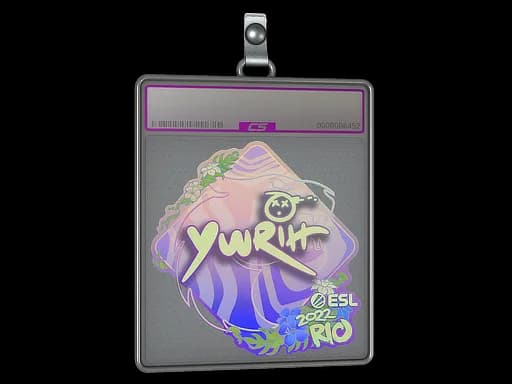 Sticker Slab | yuurih (Holo) | Rio 2022