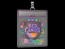 Sticker Slab | RED Canids (Holo) | Budapest 2025