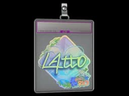 Sticker Slab | latto (Holo) | Rio 2022