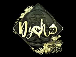 Sticker | Dycha (Gold) | Rio 2022